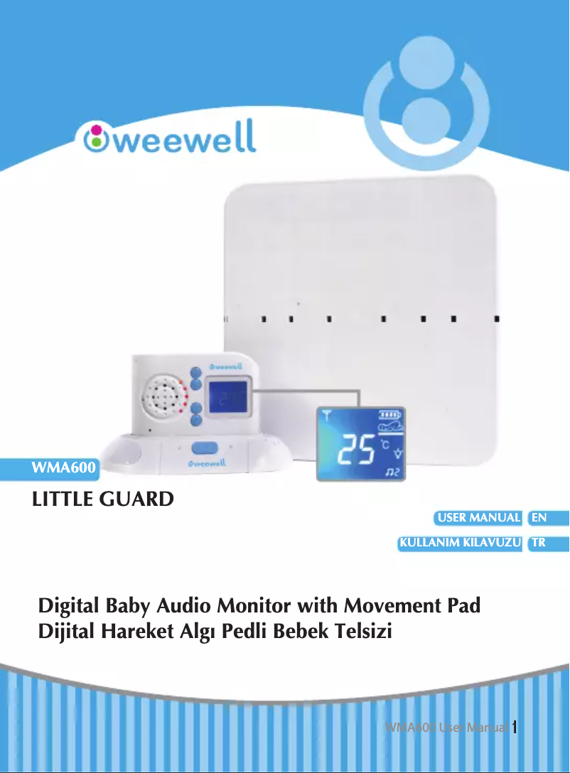 Page n°1 - Manuel utilisateur Weewell WMA600