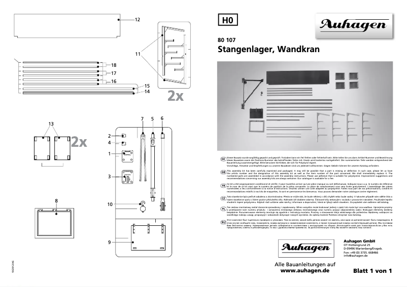 Image de la première page du manuel de l'appareil 80107