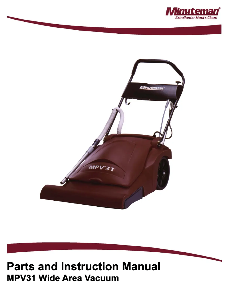 Imagen de la primera página del manual del dispositivo MPV31