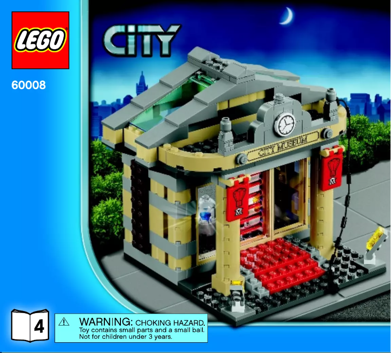 Page 1 de la notice Manuel utilisateur Lego City 60008