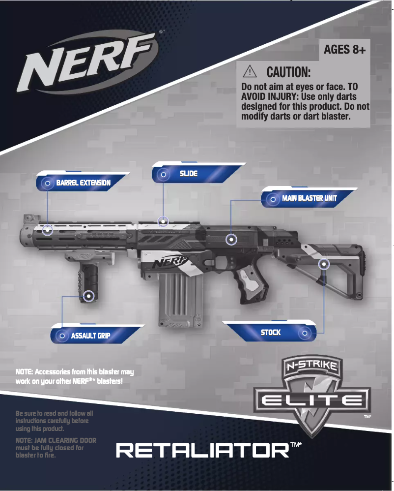 Image de la première page du manuel de l'appareil Retaliator