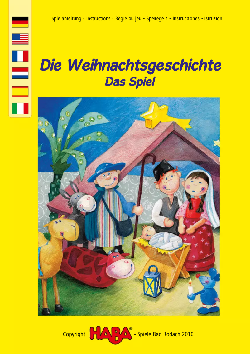 Image de la première page du manuel de l'appareil Die Weihnachtsgeschichte