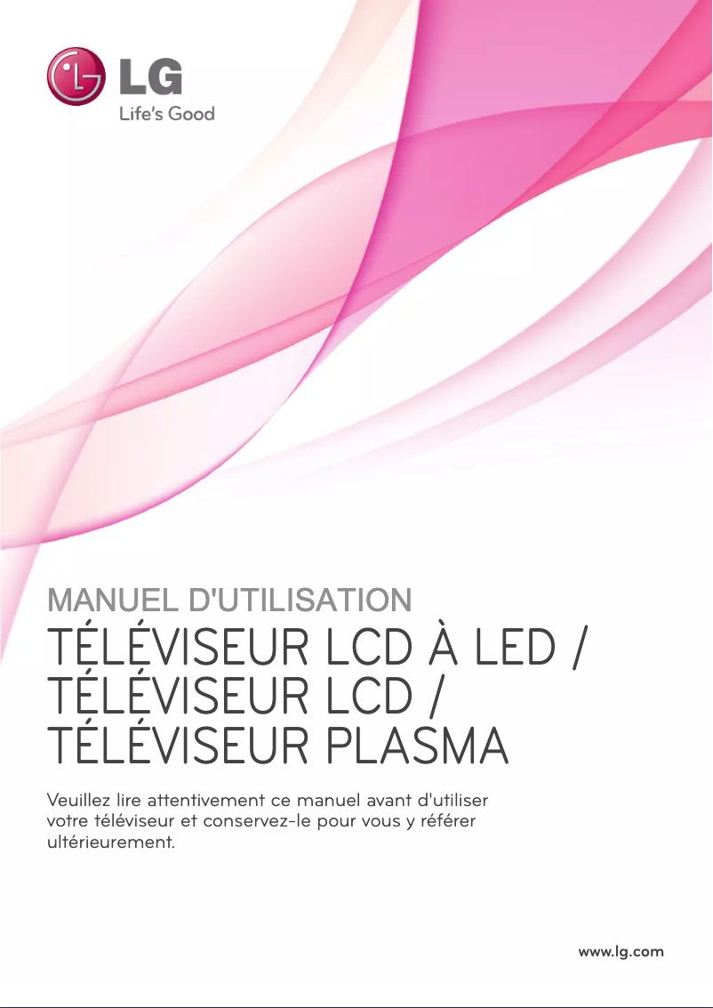 Page n°1 - Manuel utilisateur LG 42LV375S