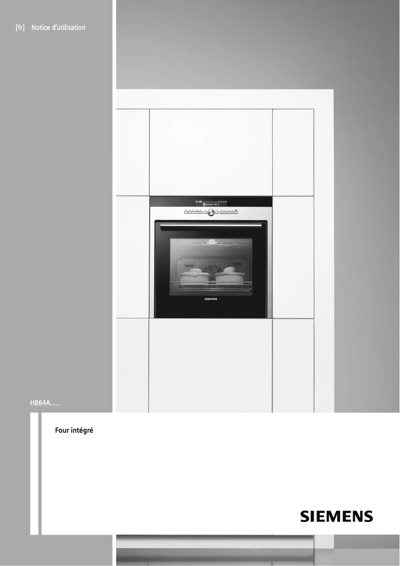 Page n°1 - Manuel utilisateur Siemens HB64AB500F
