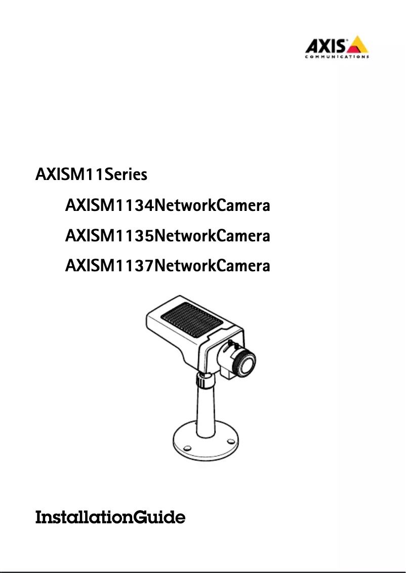 Imagen de la primera página del manual del dispositivo M1135