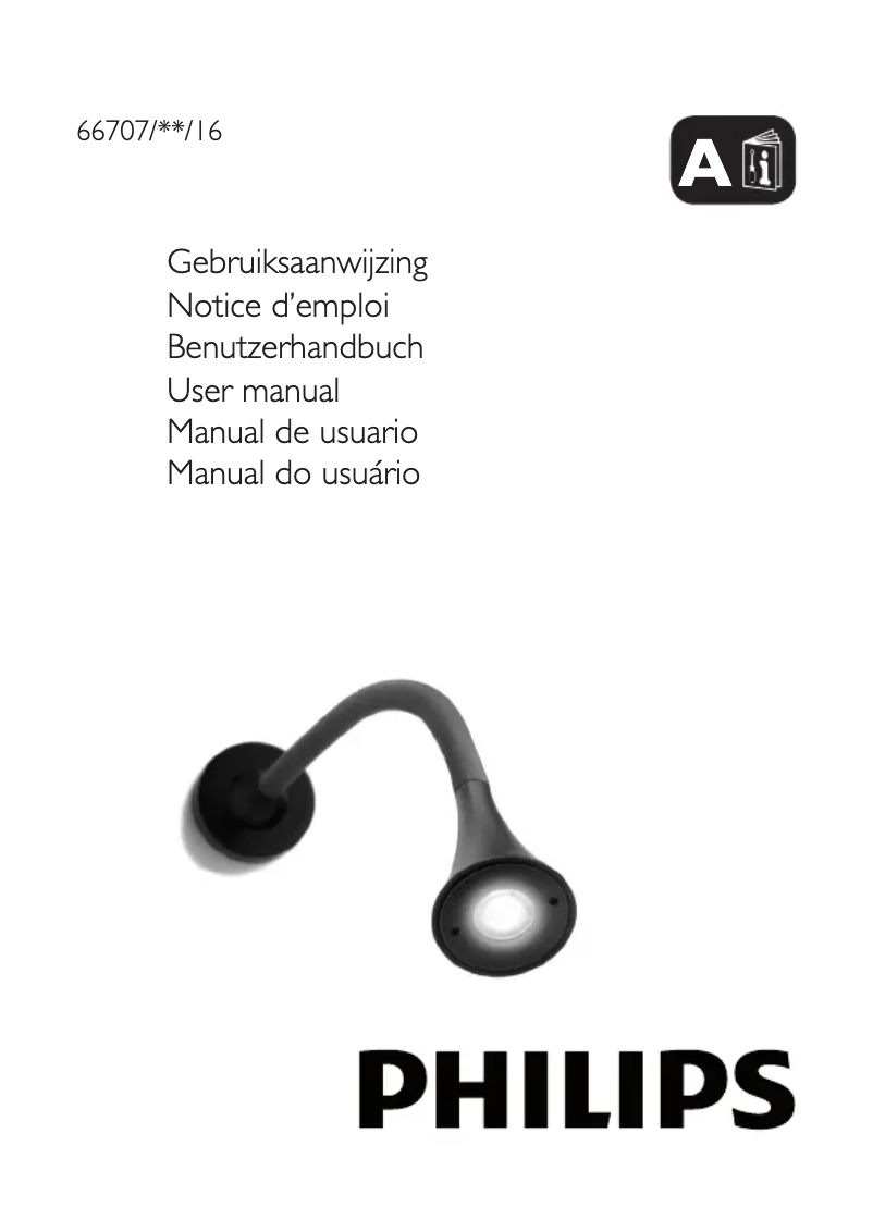 Page 1 de la notice Manuel utilisateur Philips 667073116