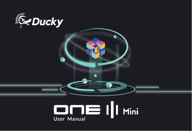 Página 1 del manual Manual de usuario Ducky One 3 Mini