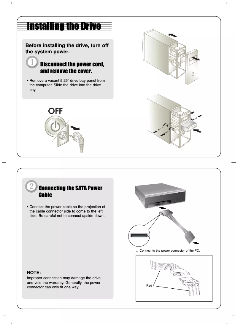 Page n°1 - Manuel utilisateur LG GH24NS95