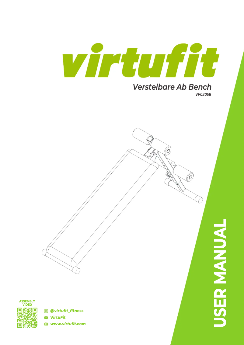 Página 1 del manual Manual de usuario VirtuFit VF02058