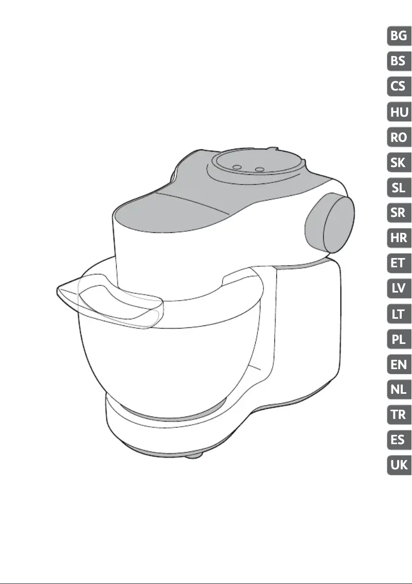 Page 1 de la notice Manuel utilisateur Tefal Wizzo QB3101