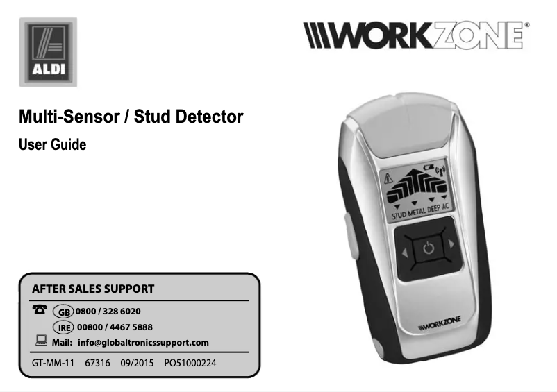 Page n°1 - Manuel utilisateur Studio GT-CPM-02