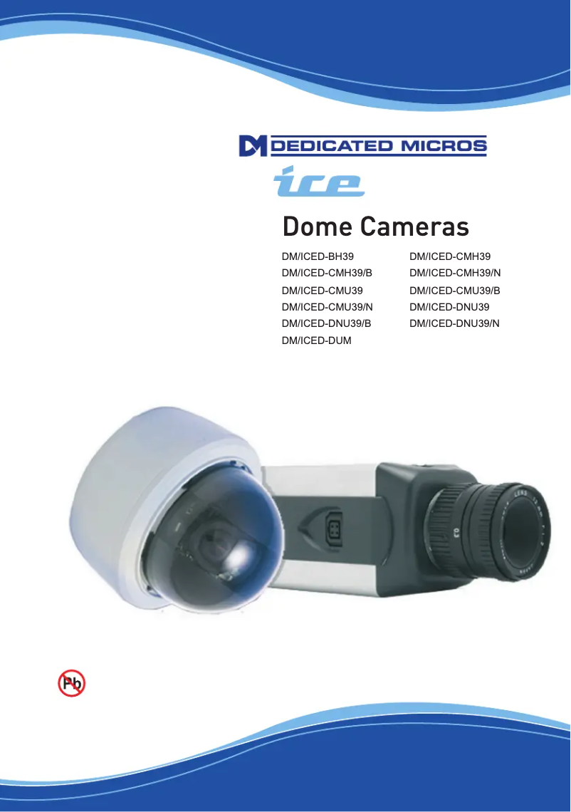 Image de la première page du manuel de l'appareil DM/ICED-DNU39/N