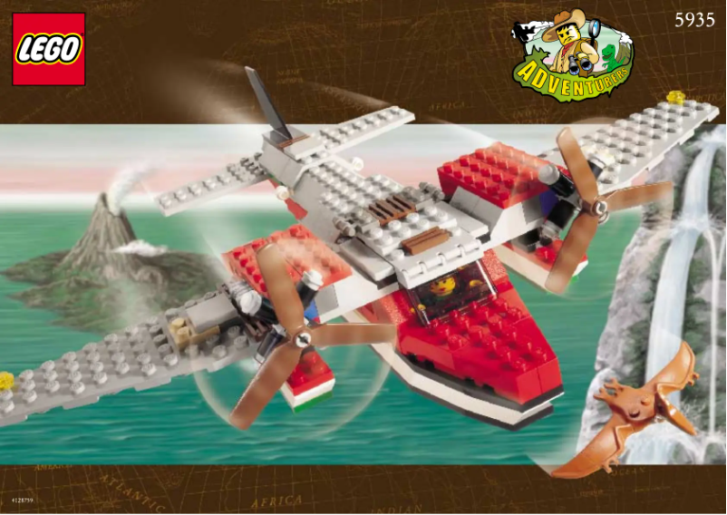 Page 1 de la notice Manuel utilisateur Lego Island Hopper