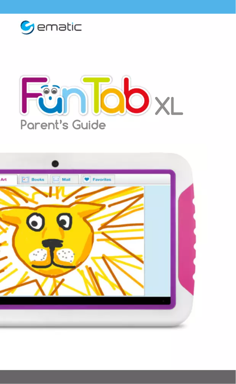 Image de la première page du manuel de l'appareil FunTab XL