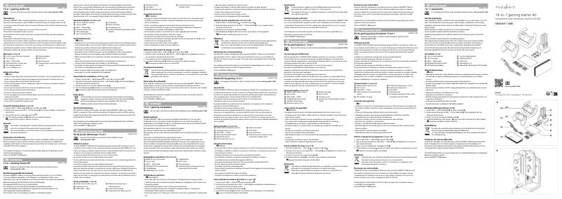 Page 1 de la notice Manuel utilisateur Nedis GNSWKIT110BK