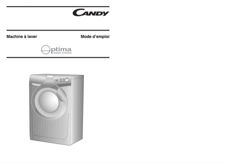 Page 1 de la notice Manuel utilisateur Candy CO 136F-47