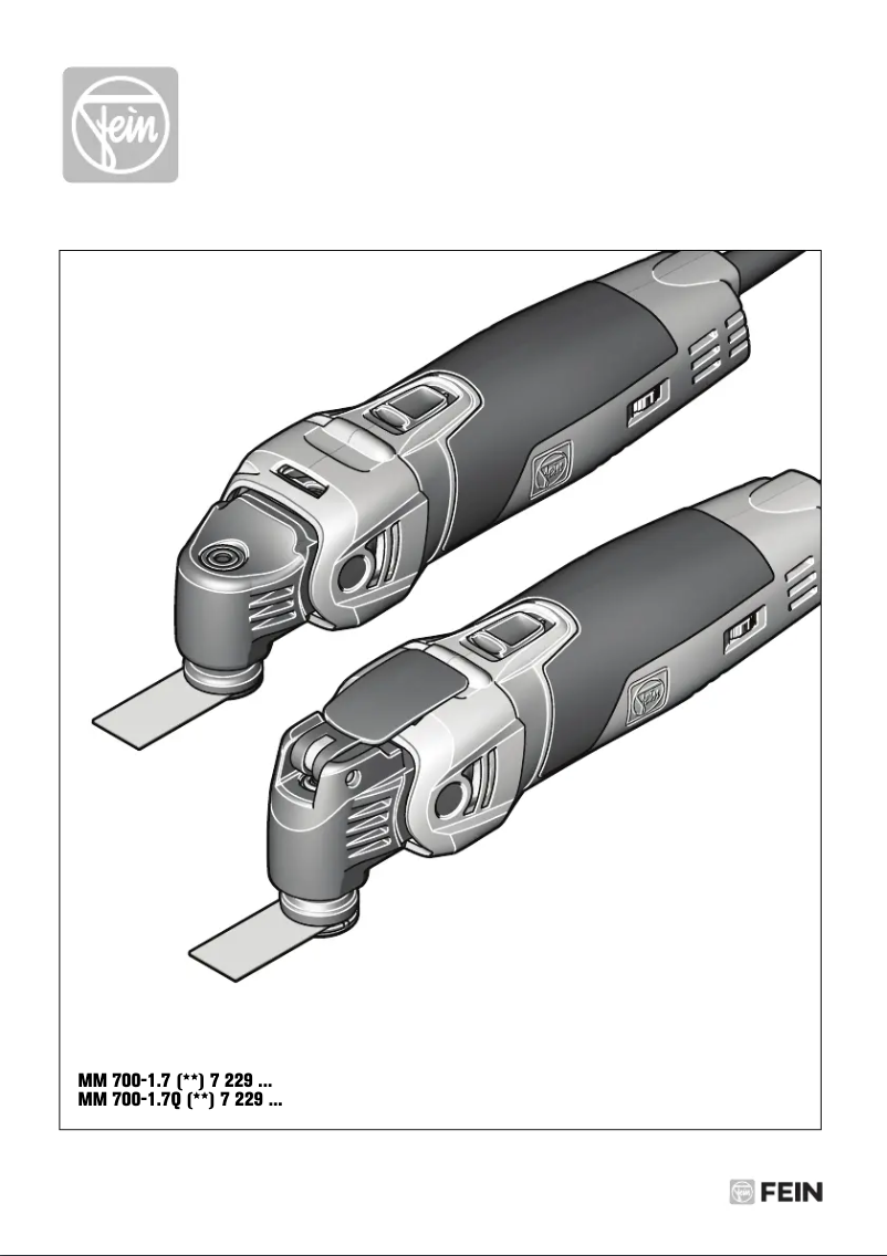 Page n°1 - Manuel utilisateur Fein Multimaster MM 700 1.7 Q Autoglas