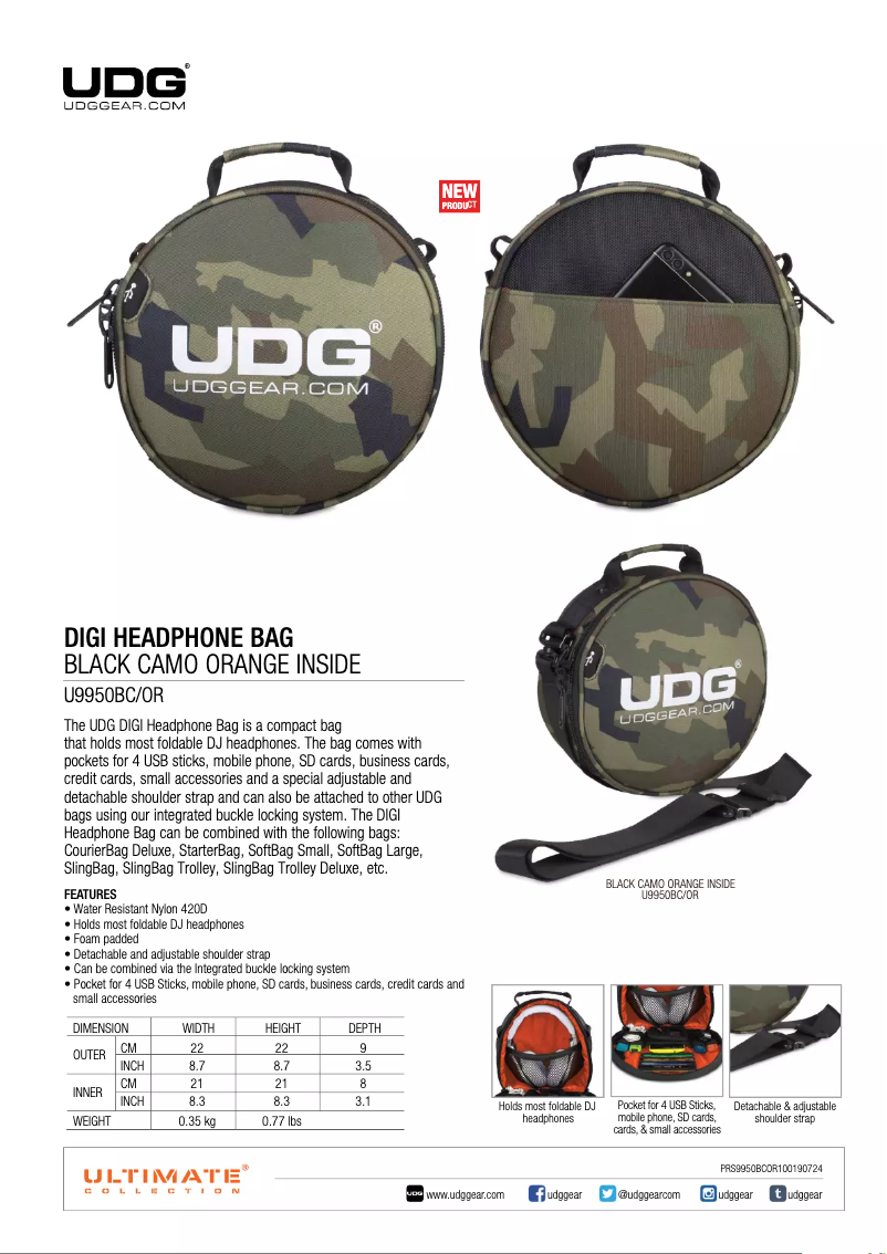 Página 1 del manual Manual de usuario UDG Gear Ultimate Digi