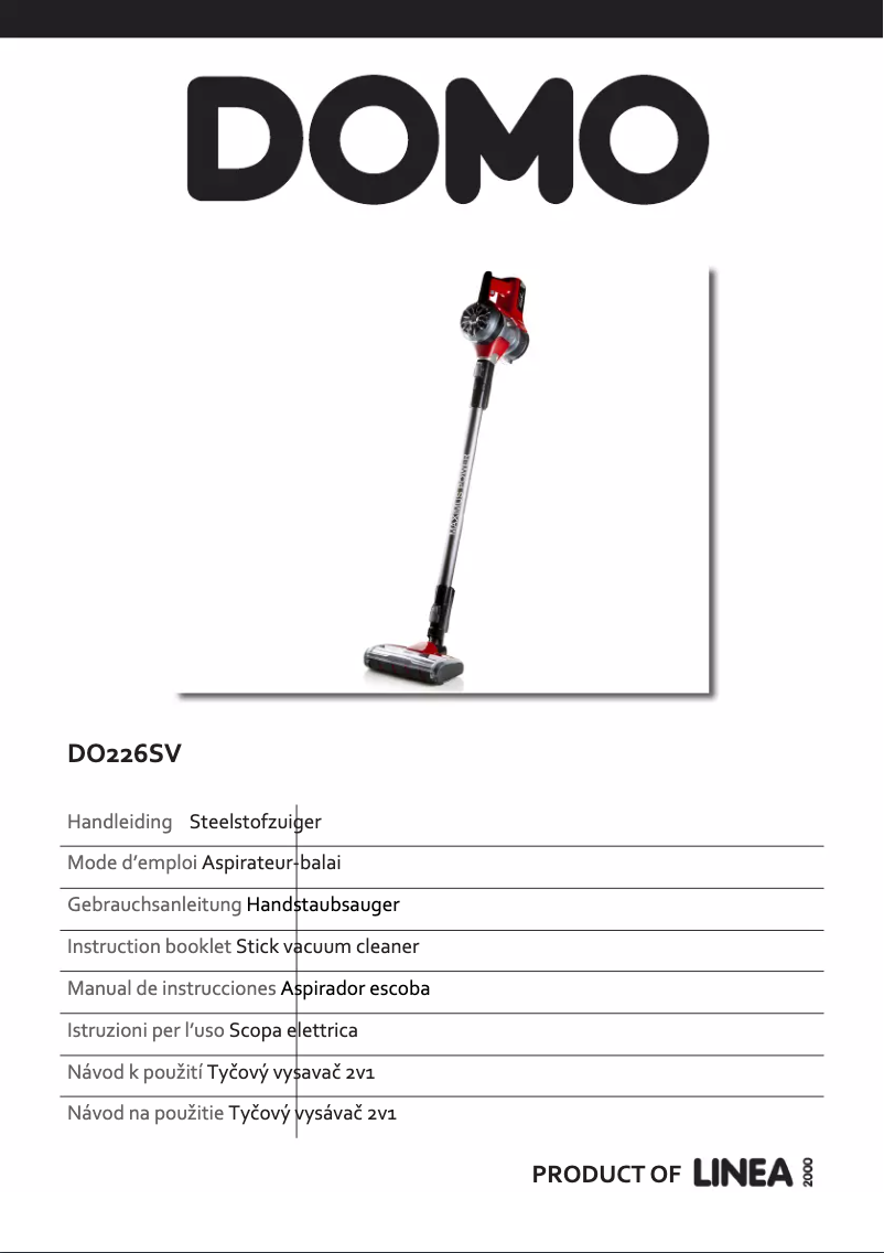 Image de la première page du manuel de l'appareil Maximus Power DO226SV