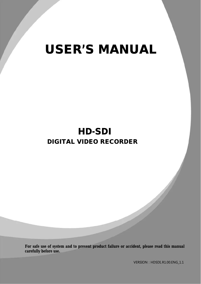 Page n°1 - Manuel utilisateur KT&C K9-S800