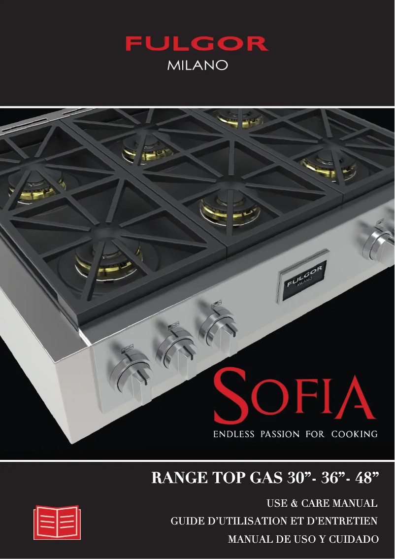 Page 1 de la notice Manuel utilisateur Fulgor Milano F6GRT364GS1