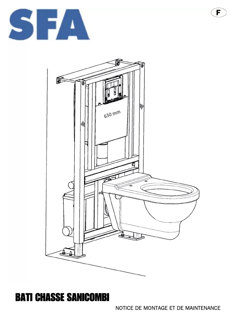 Image de la première page du manuel de l'appareil Sanicombi