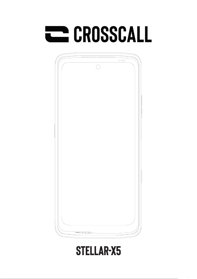 Page n°1 - Manuel utilisateur Crosscall STELLAR-X5