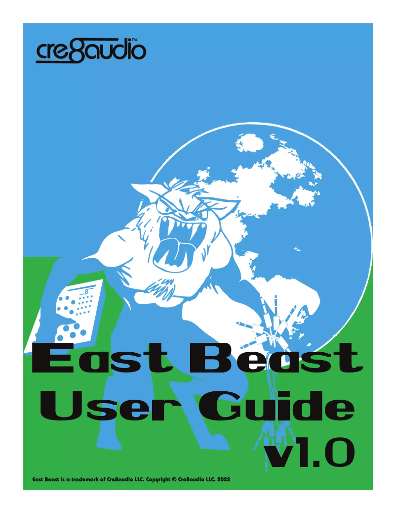 Image de la première page du manuel de l'appareil East Beast