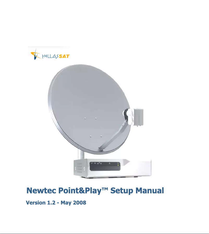 Página 1 del manual Manual de usuario Hellassat Newtec Point&Play