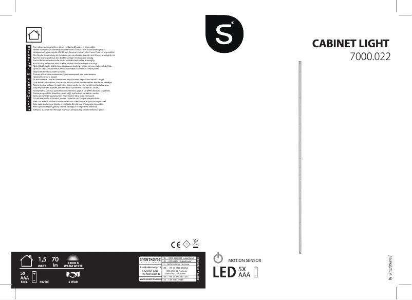 Page 1 de la notice Manuel utilisateur Smartwares 10.014.78