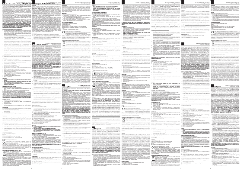 Image de la première page du manuel de l'appareil KS1302