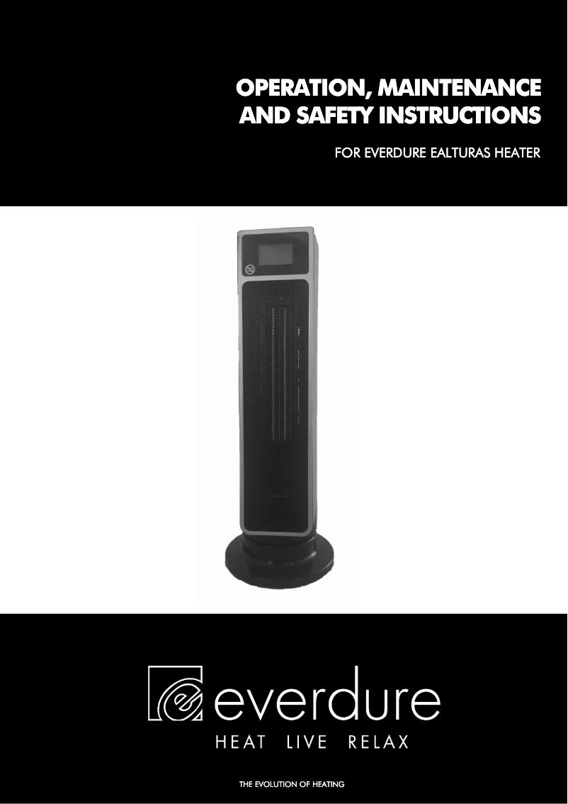 Imagen de la primera página del manual del dispositivo Ceramic Tower