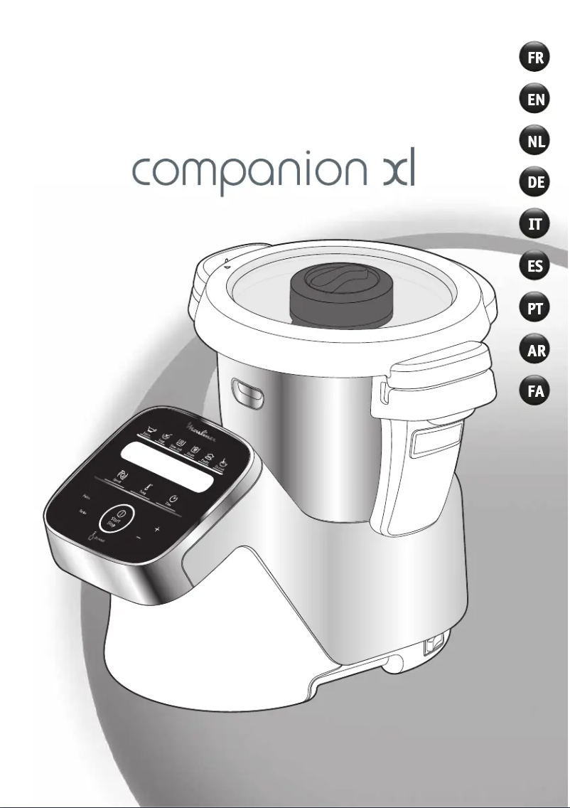 Page n°1 - Manuel utilisateur Moulinex Companion XL YY4968FG