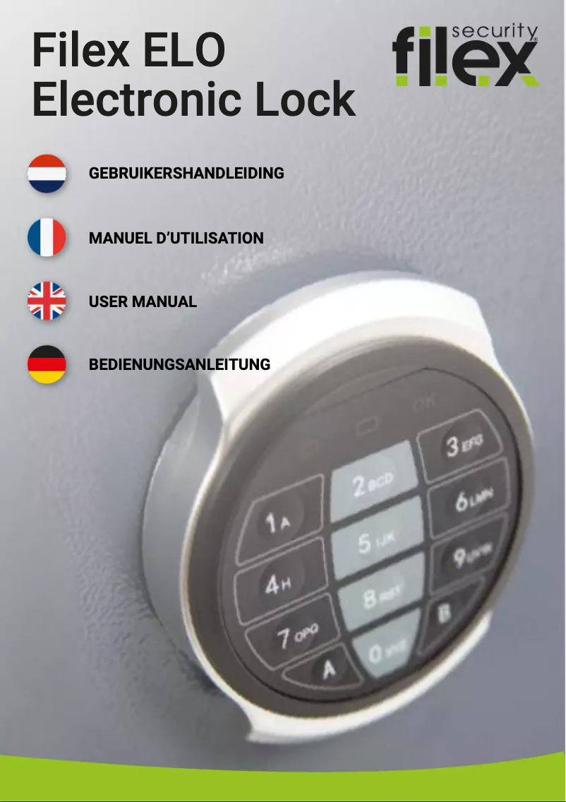 Page n°1 - Manuel utilisateur Filex ELO