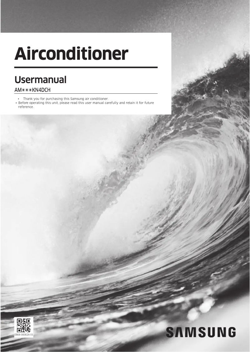 Page n°1 - Manuel utilisateur Samsung AM112KN4DCH