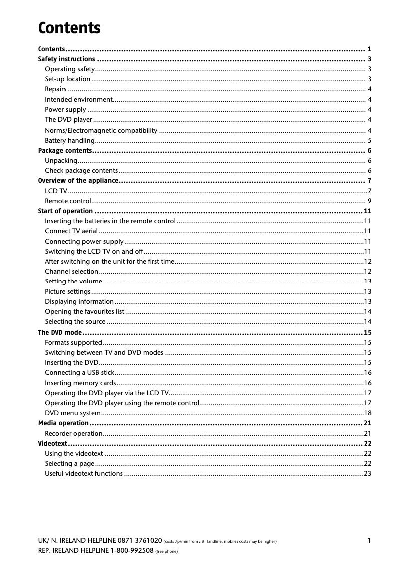 Page 1 de la notice Manuel utilisateur Medion LIFE P13078 (MD 20185)