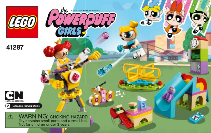 Page 1 de la notice Manuel utilisateur Lego Powerpuff Girls 41287