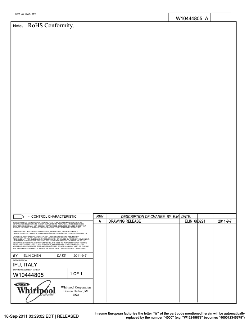 Image de la première page du manuel de l'appareil AWSE 7012