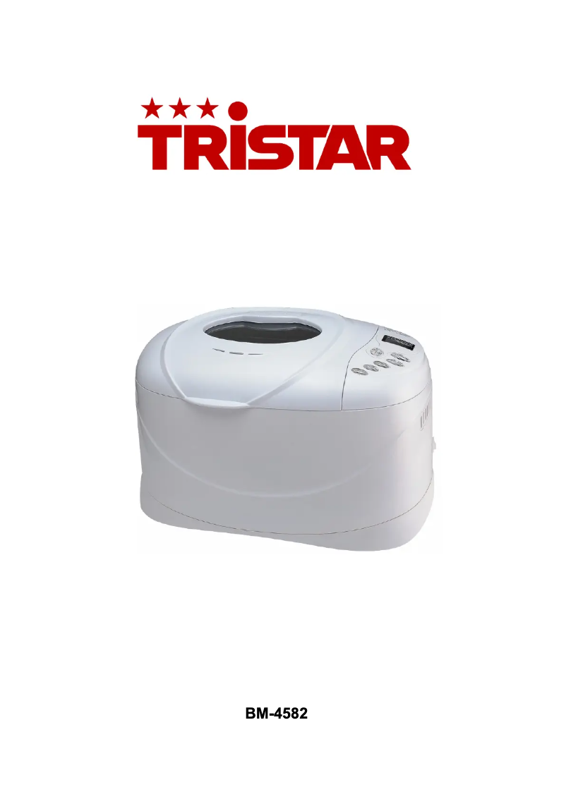 Image de la première page du manuel de l'appareil BM-4582