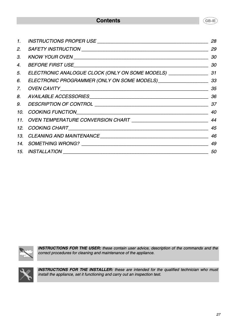 Image de la première page du manuel de l'appareil DO81CSS-5