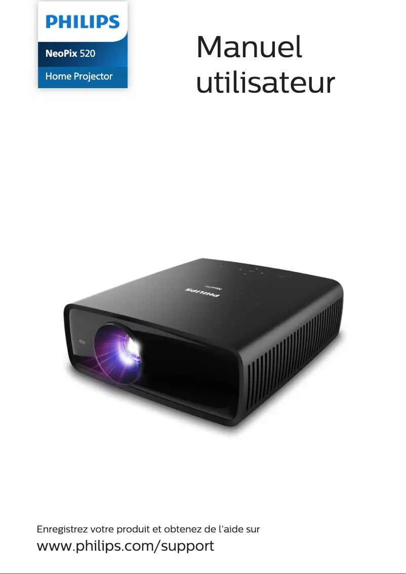 Página 1 del manual Manual de usuario Philips NeoPix 520