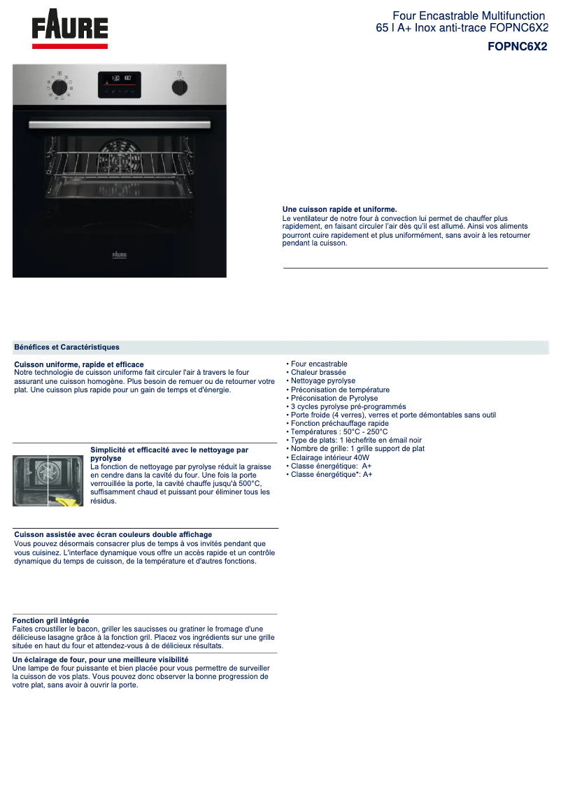 Imagen de la primera página del manual del dispositivo FOPNC6X2