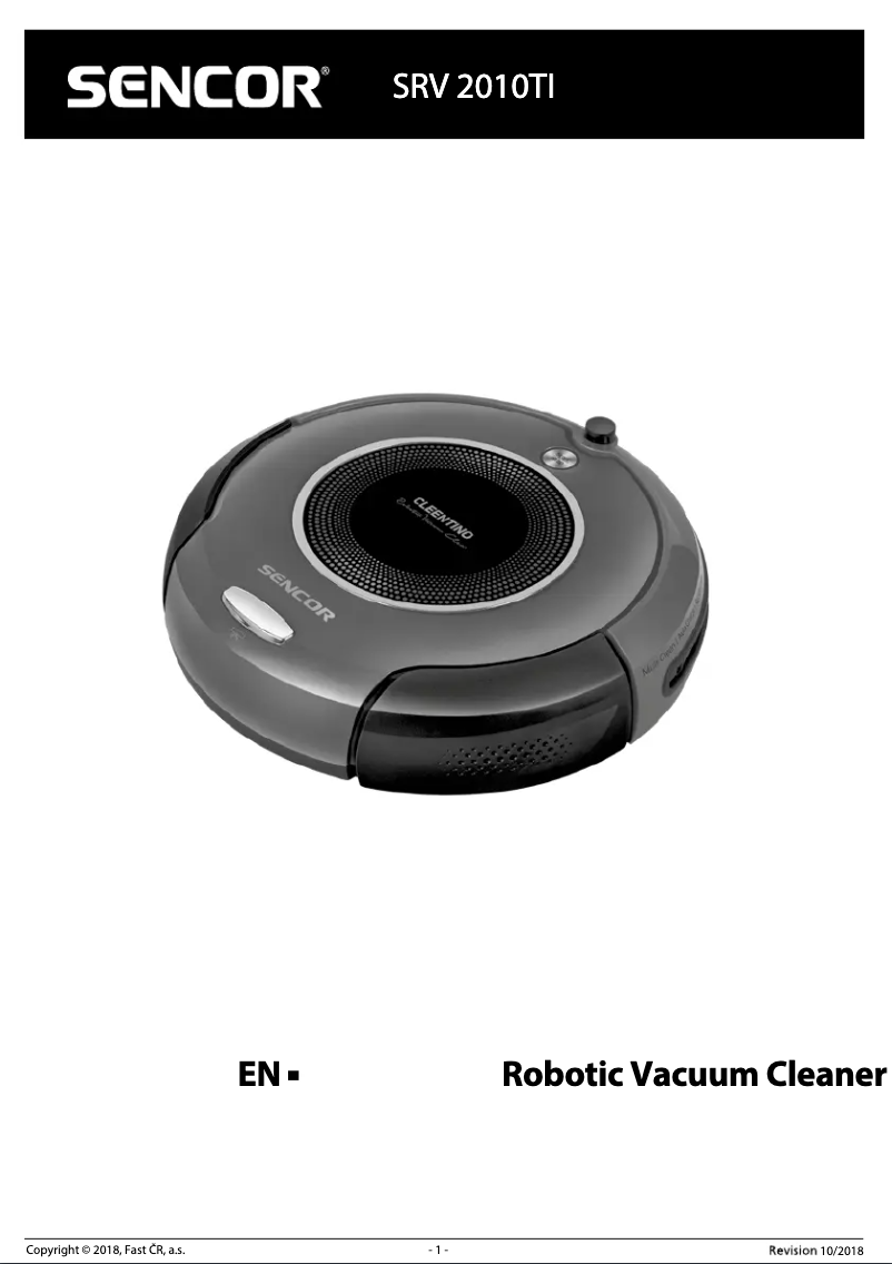 Page n°1 - Manuel utilisateur Sencor SRV 2010TI