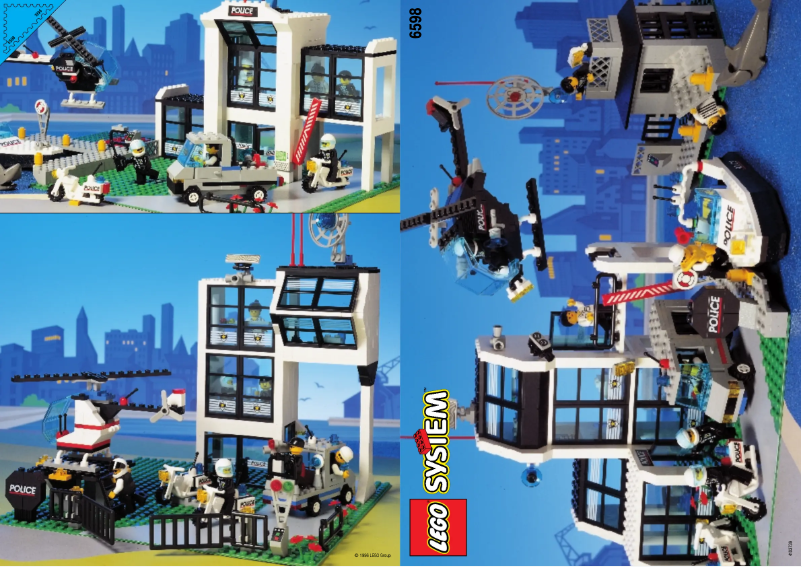 Page 1 de la notice Manuel utilisateur Lego POLICE STATION