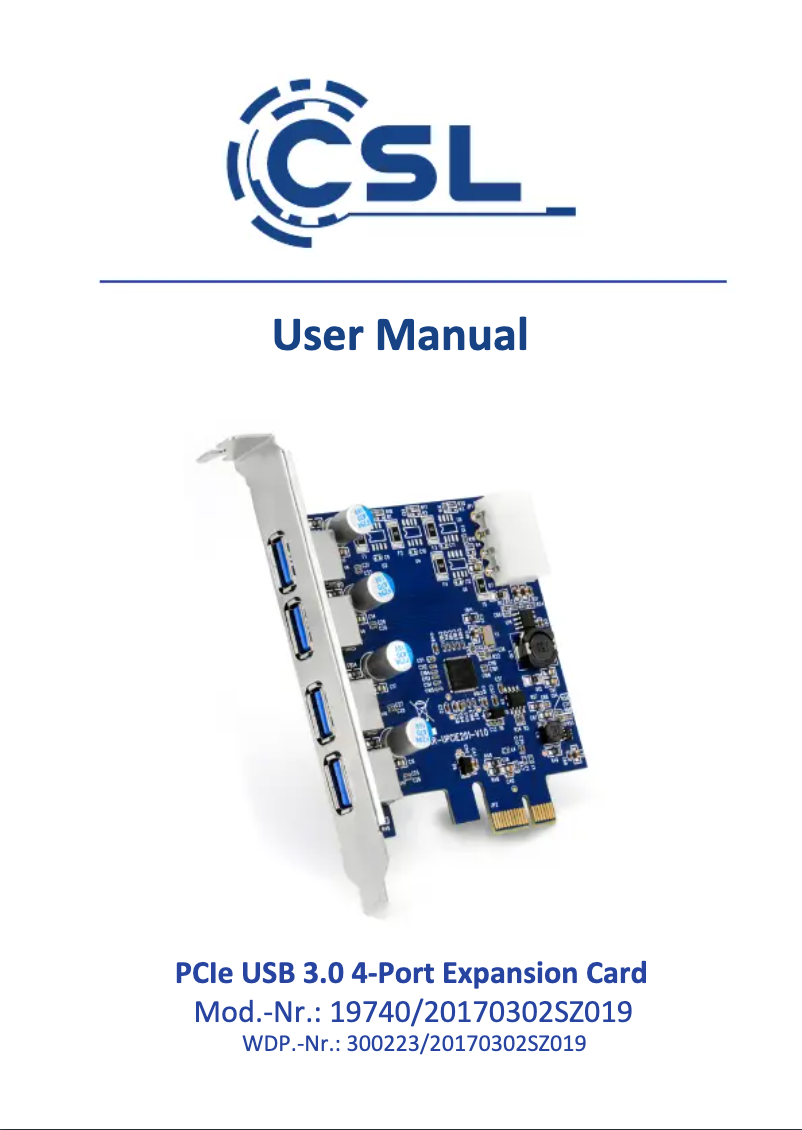 Image de la première page du manuel de l'appareil 300223