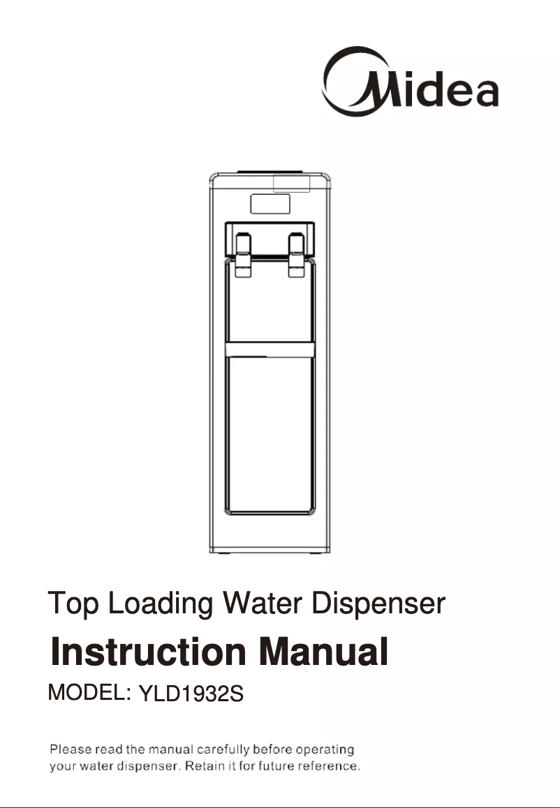 Image de la première page du manuel de l'appareil YLD1932S