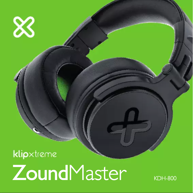 Page n°1 - Manuel utilisateur Klip Xtreme ZoundMaster KDH-800