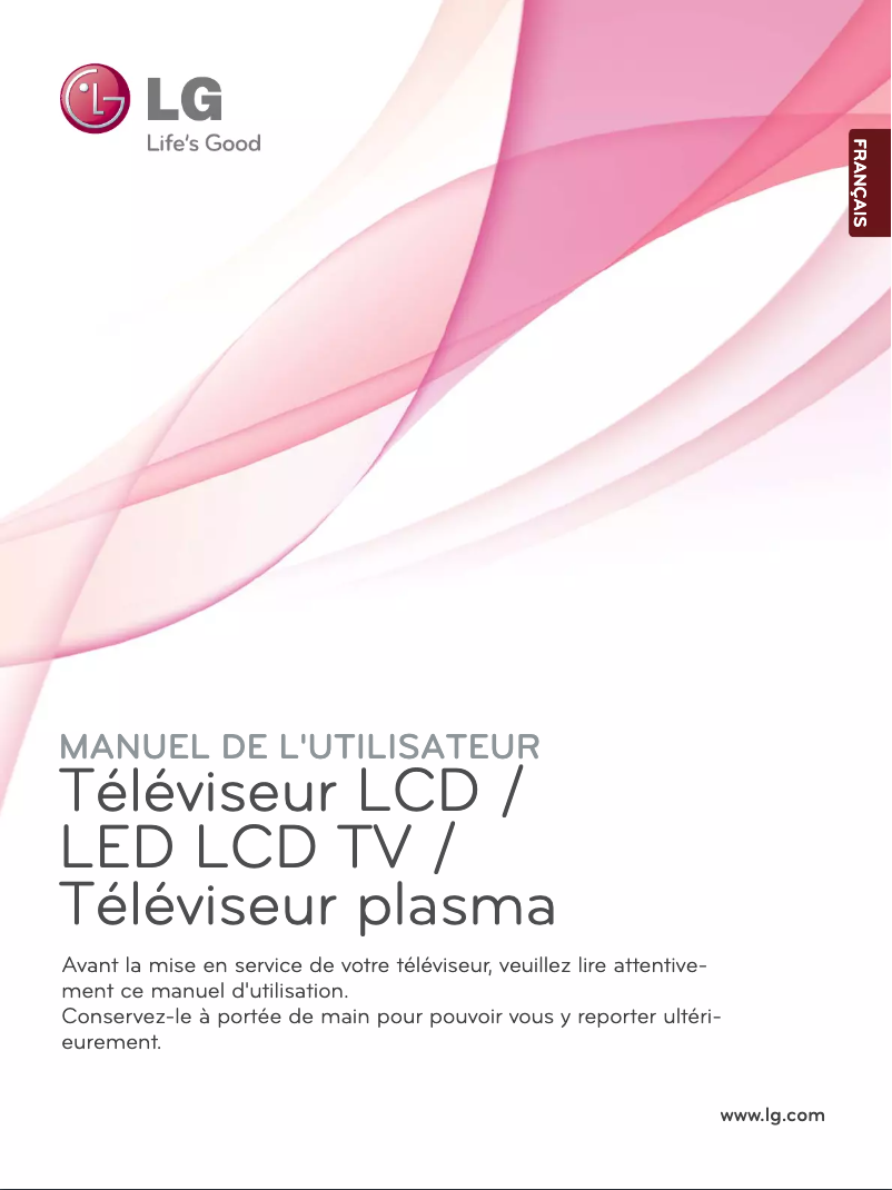 Page n°1 - Manuel utilisateur LG 22LU4000