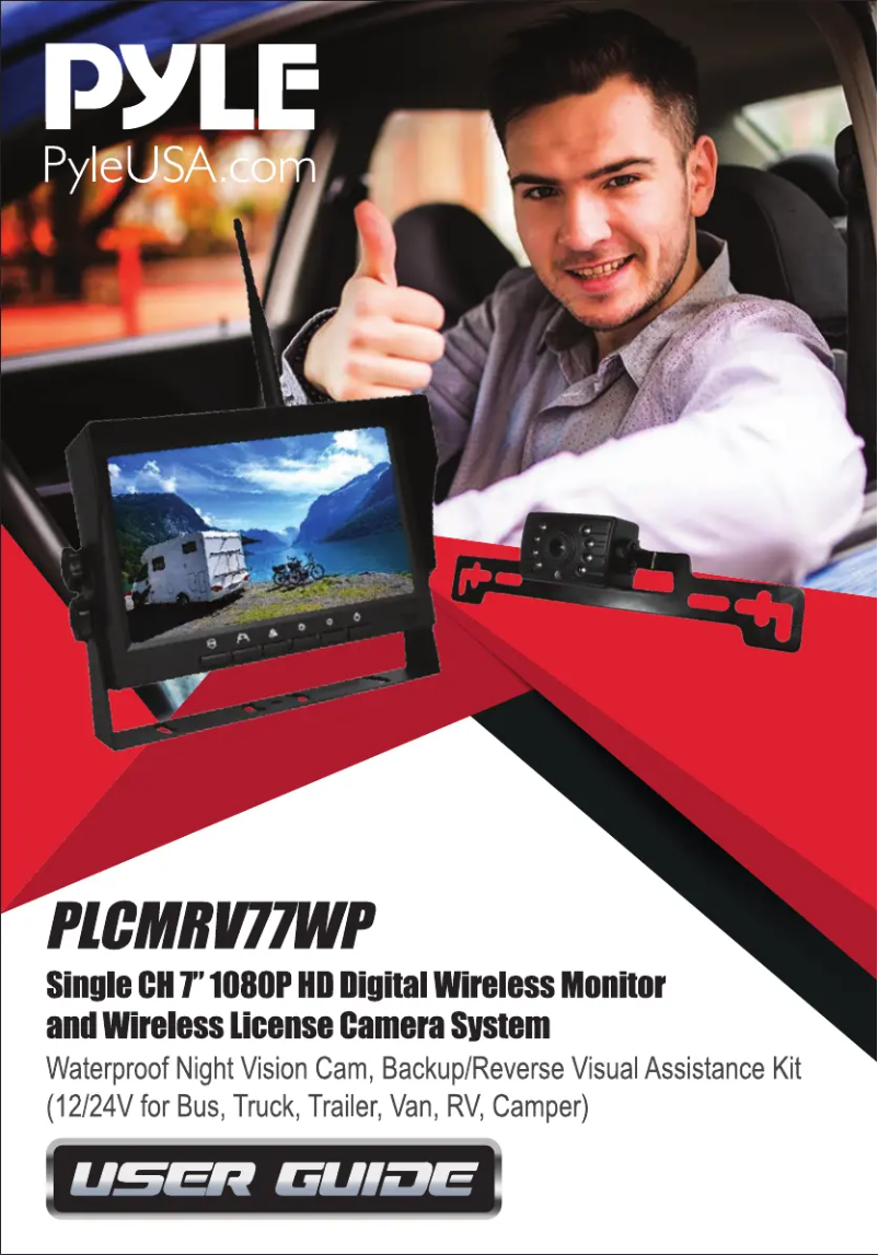 Página 1 del manual Manual de usuario Pyle PLCMRV77WP