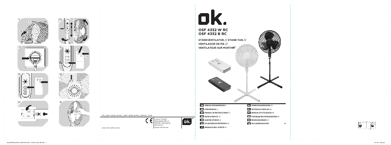 Image de la première page du manuel de l'appareil OSF 4332 W RC